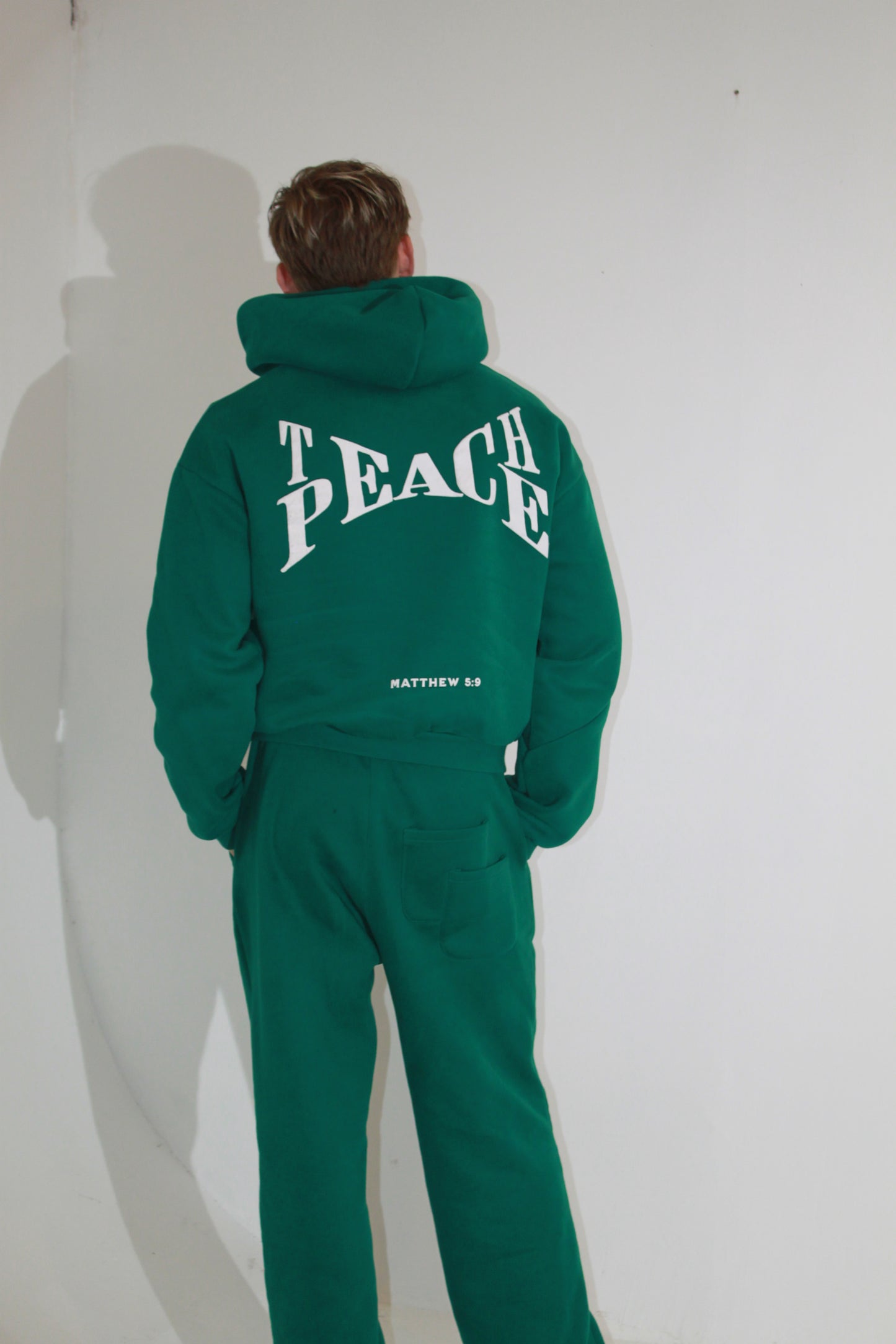 GREEN TEACH PEACE SET