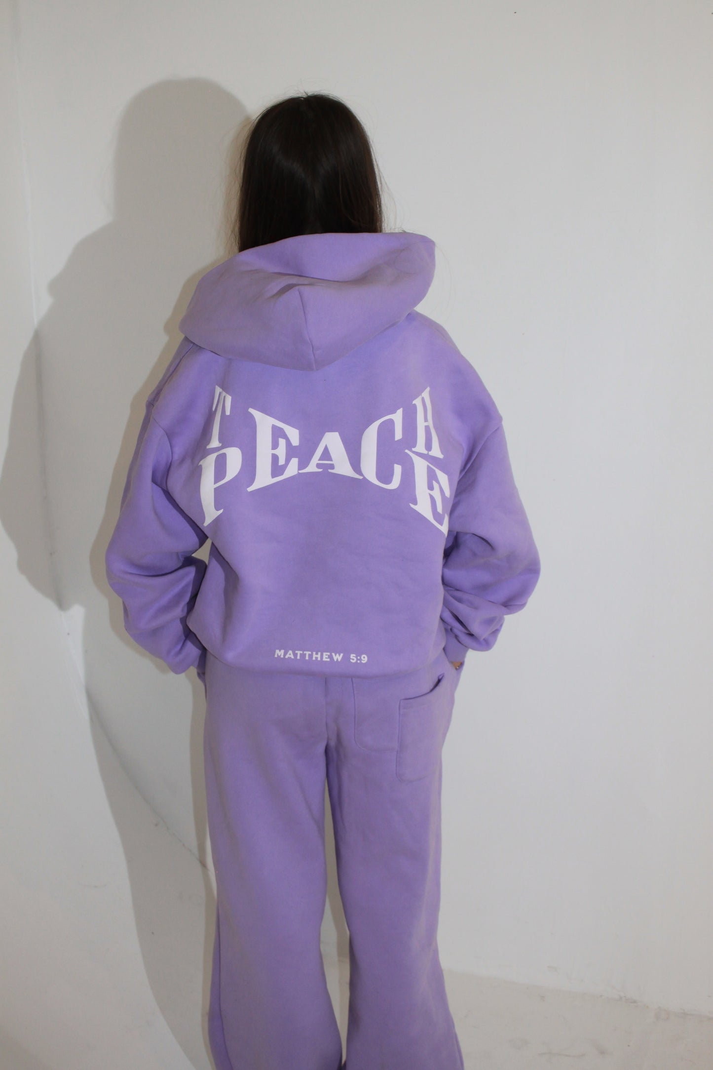 PURPLE TEACH PEACE SET