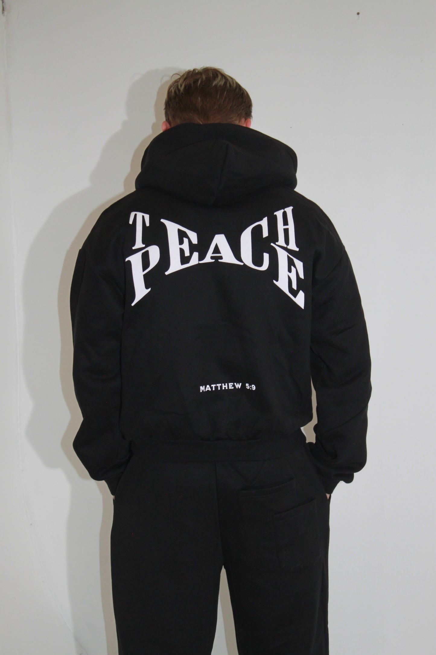 BLACK TEACH PEACE SET