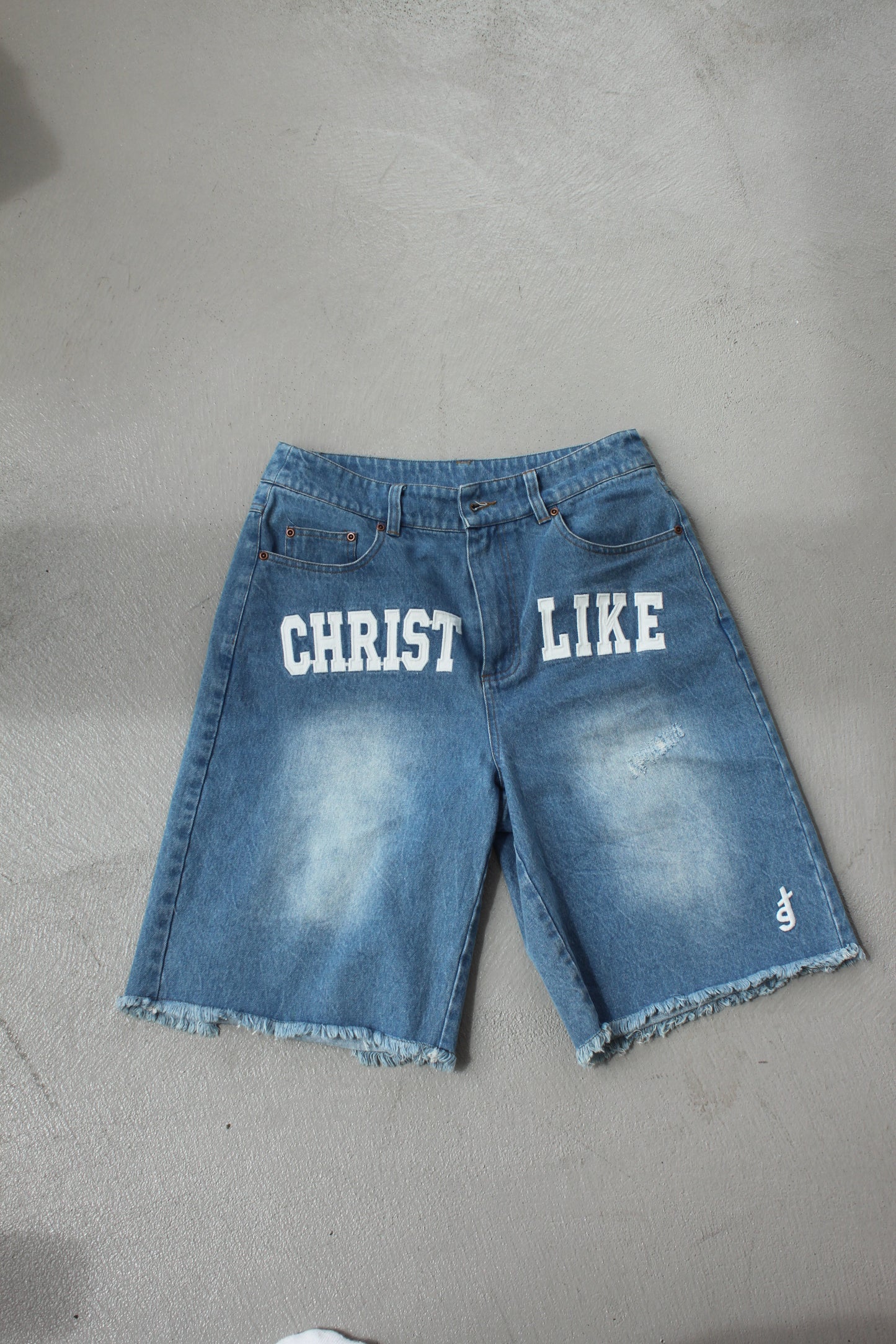 Premium 'CHRIS LIKE" Denim Jorts