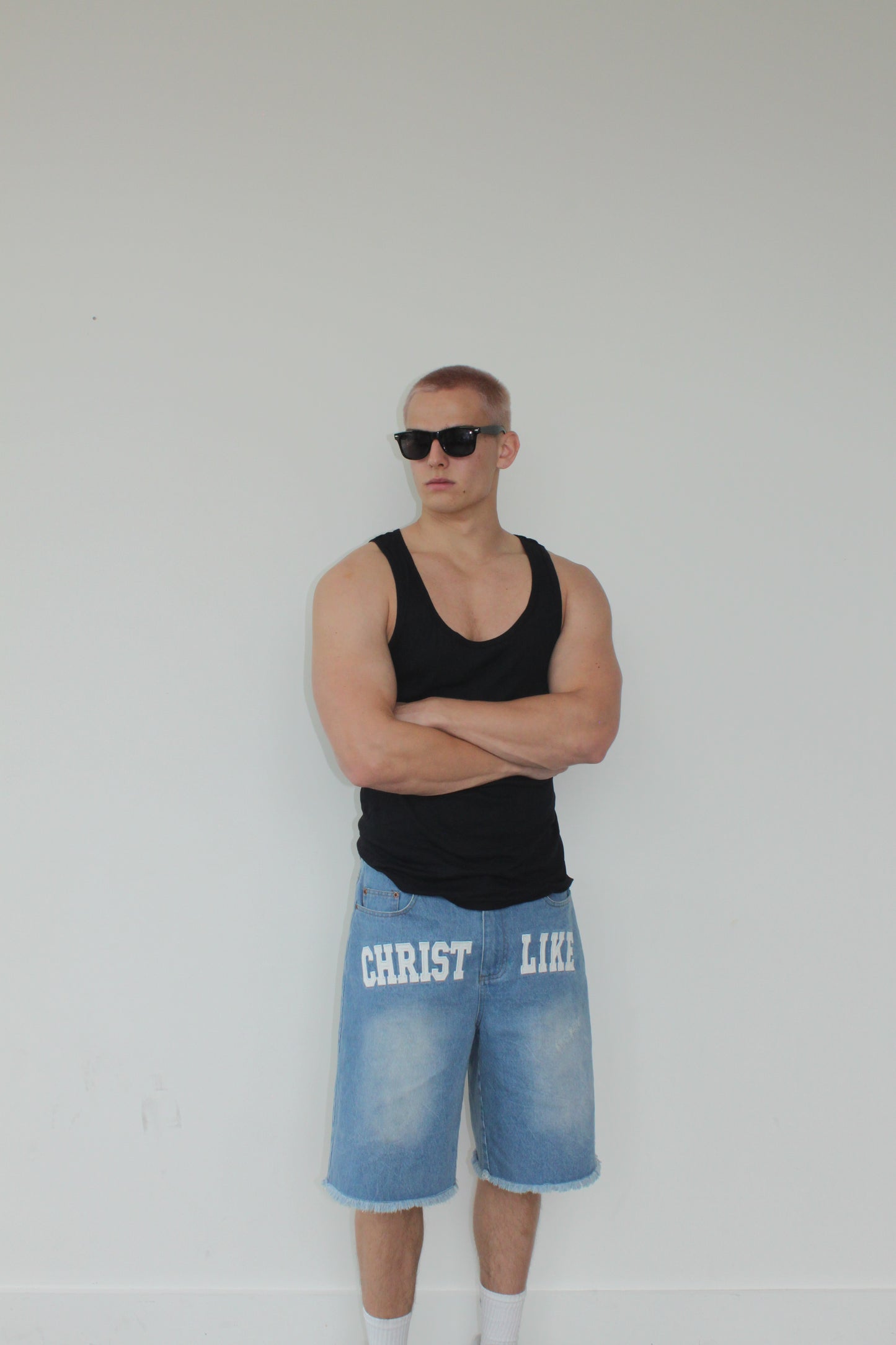 Premium 'CHRIS LIKE" Denim Jorts