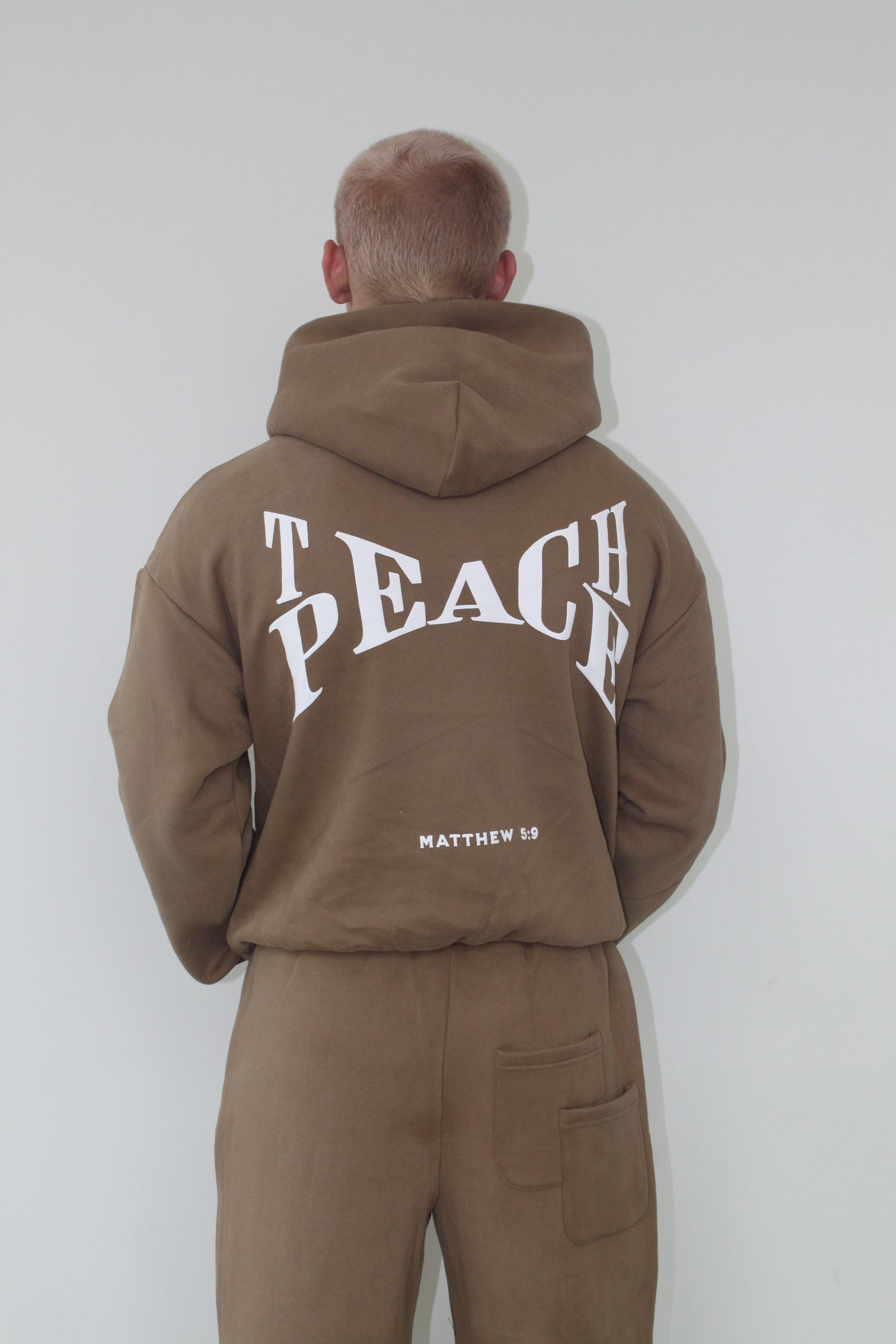 BROWN TEACH PEACE SET